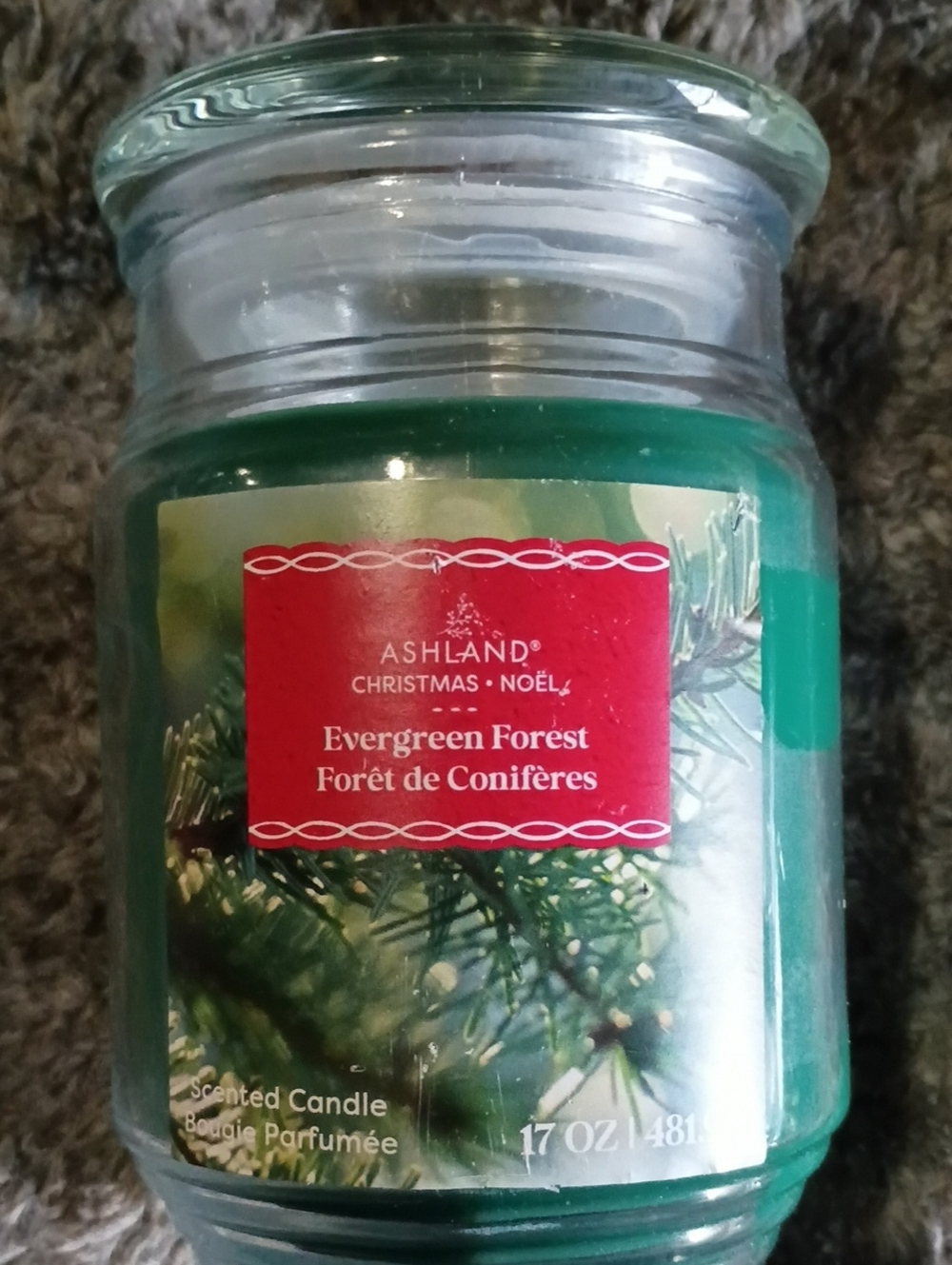 Ashland Green Evergreen Forest Jar Candle